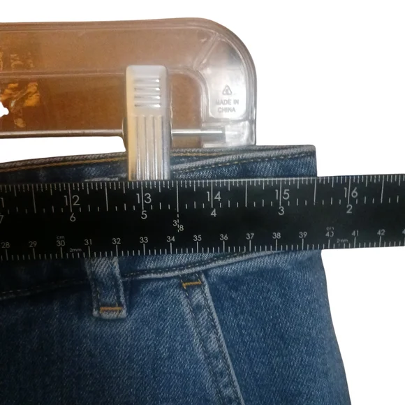 Everlane The Utility Barrel Jean 30rNew Blue Organic Cotton High Rise Cropped